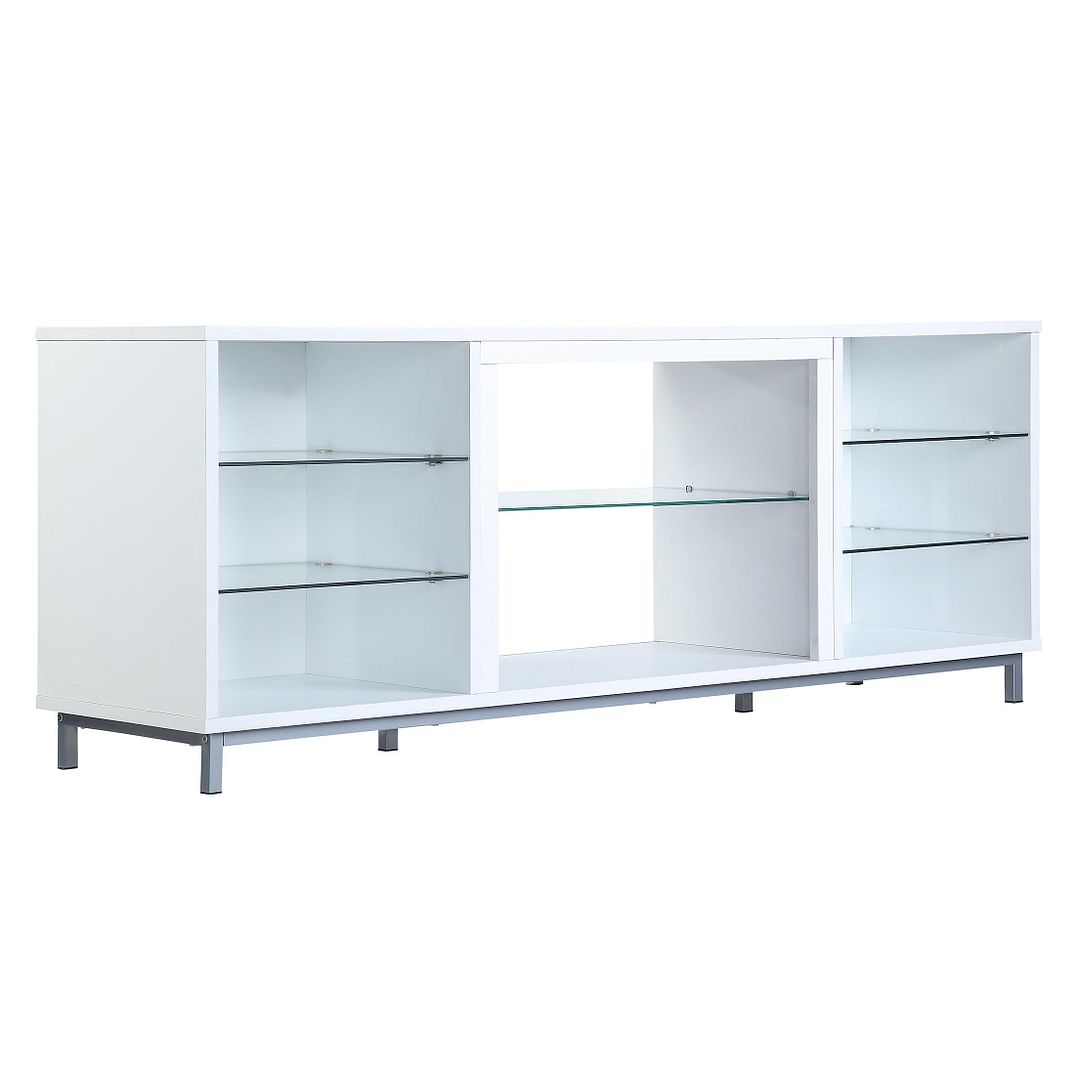 Sahl 60" TV Stand - White