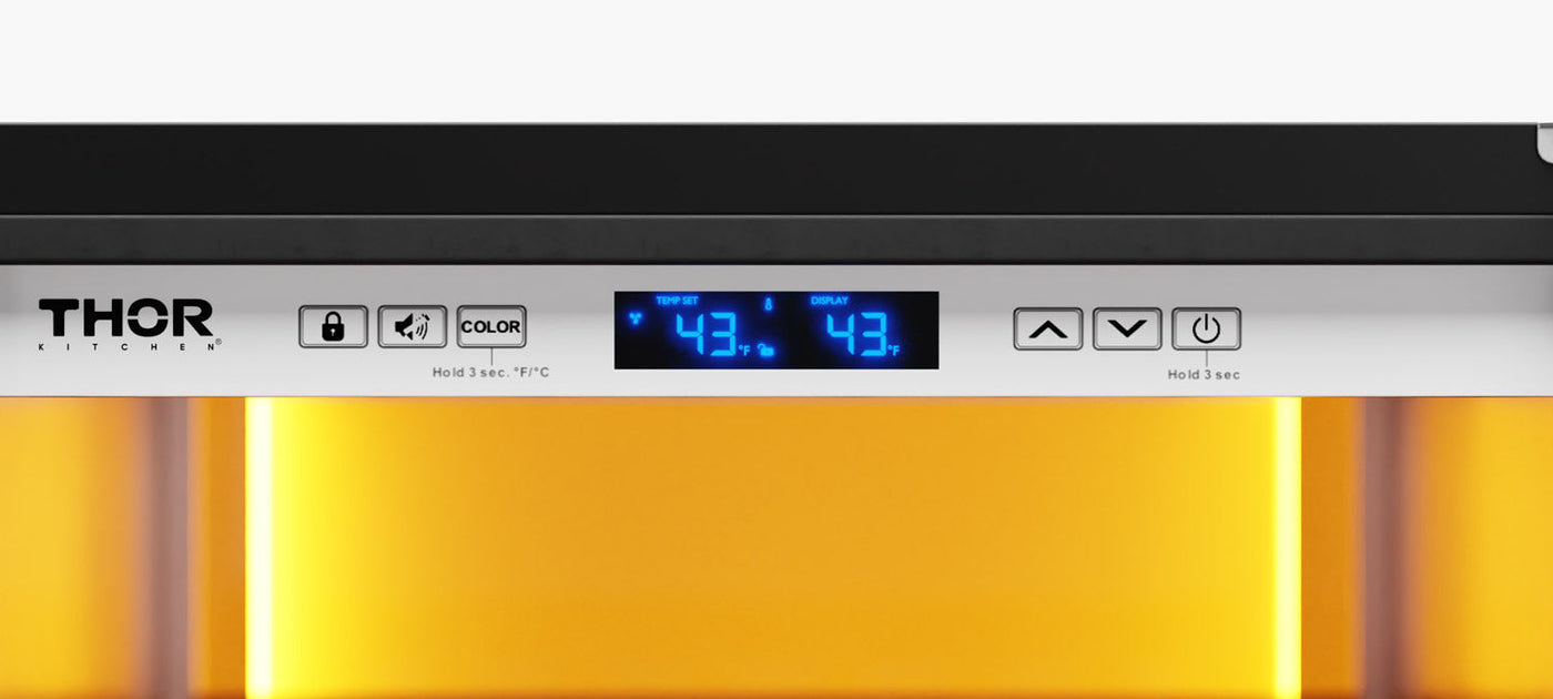 Thor Kitchen Stainless Steel Single Zone Wine Cooler (5.3 cu.ft) - TWC24UL