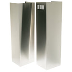 Café Stainless Steel 14' Ceiling Duct Cover Kit - UX14DC9SLSS