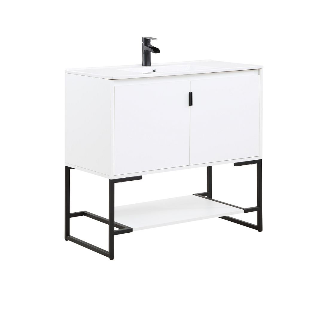 Dreslette 36" Vanity Sink - White