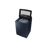 Samsung Navy Top Load Washer with Pet Care and Agitator (6.1cu.ft) & Smart Dryer with Pet Care (7.4cu.ft) - WA53CG7155ADA4/DVE54CG7155DAC