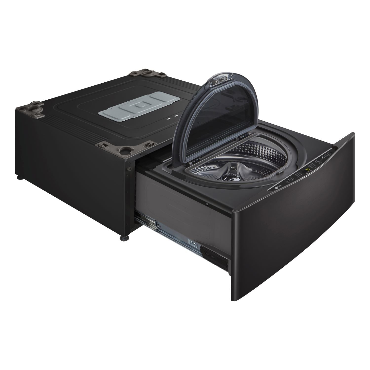 LG Black 29" SideKick™ Pedestal Washer (1 Cu. Ft) - WD200CB