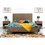 Borgergade King Bed - Chestnut