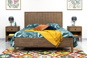 Borgergade King Bed - Chestnut