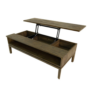 Borgergade Lift-Top Coffee Table - Chestnut