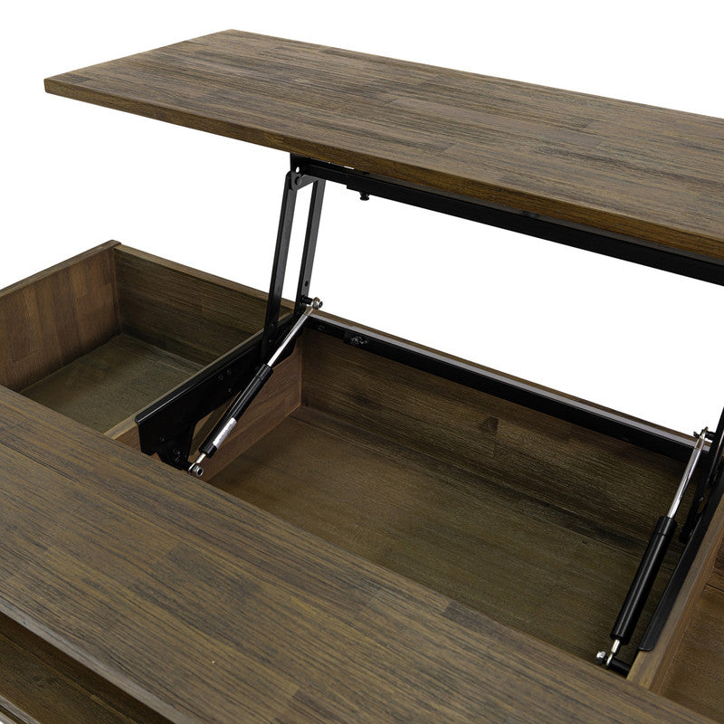 Borgergade Lift-Top Coffee Table - Chestnut