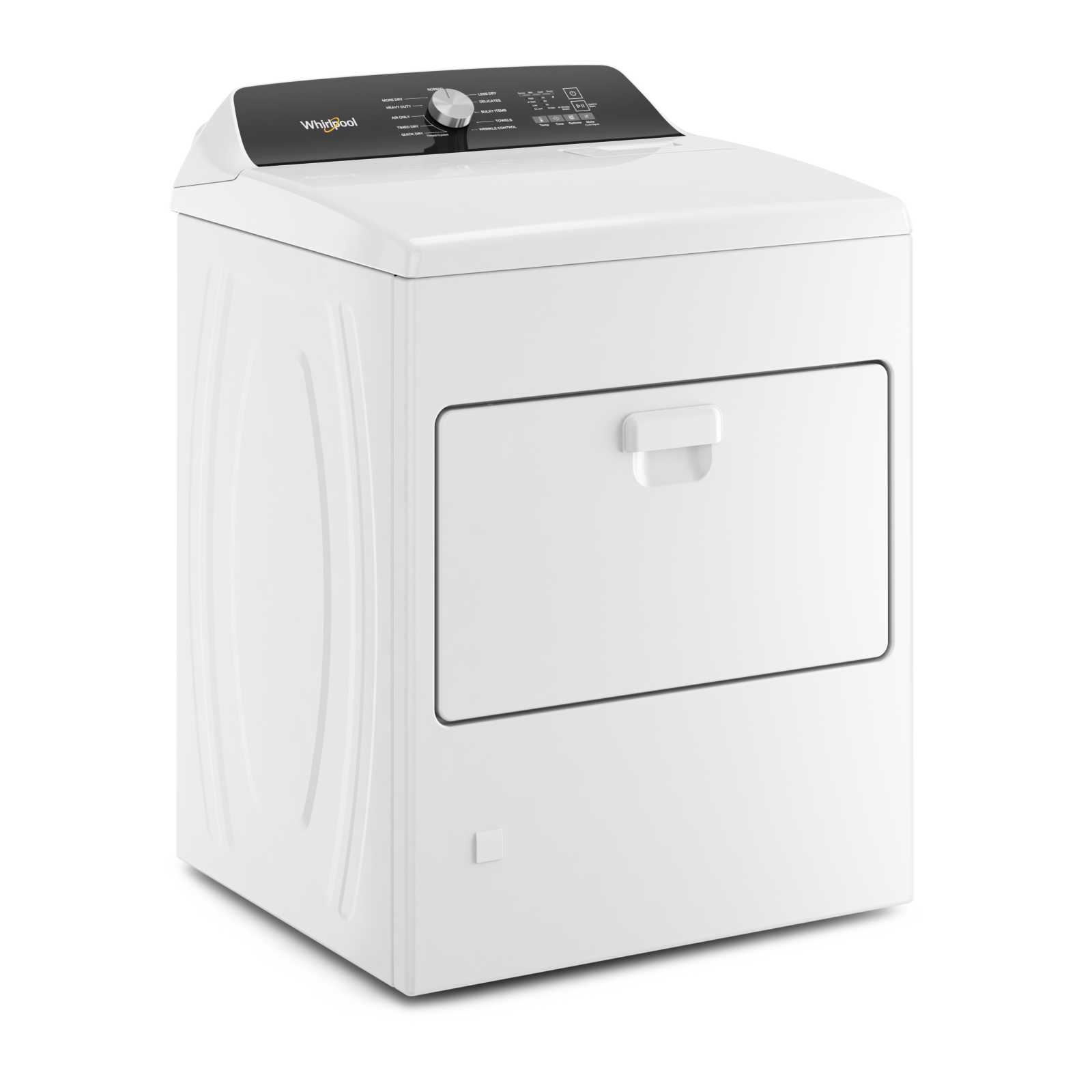 Whirlpool White Gas Dryer with Moisture Sensing (7.0 Cu.Ft) - WGD5010LW