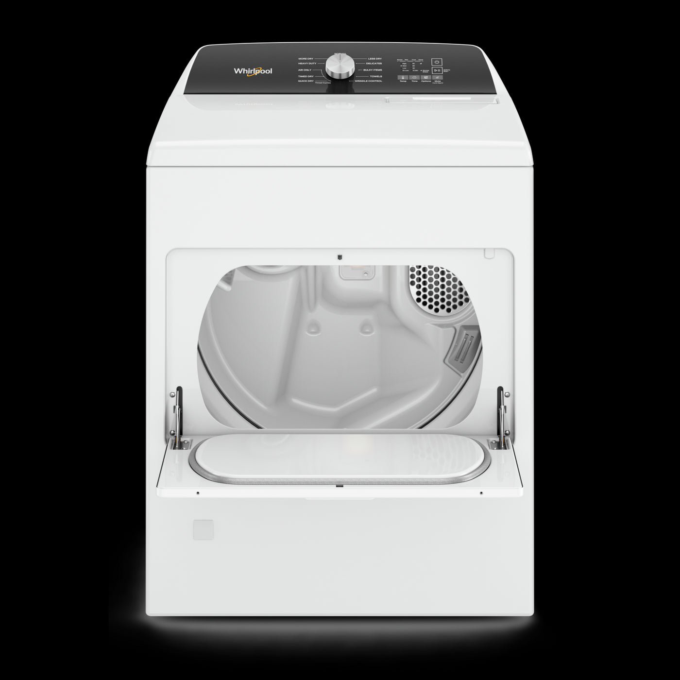 Whirlpool White Gas Dryer with Moisture Sensing (7.0 Cu.Ft) - WGD5010LW