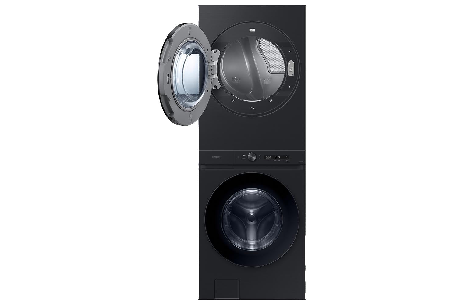 Samsung Black Stainless Steel Laundry Hub (12.9cu.ft) - WH46DBH550EVAC
