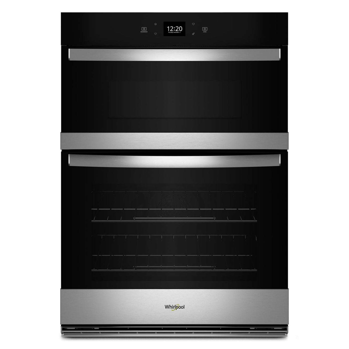 Whirlpool Fingerprint Resistant Stainless Steel Combi Wall Oven (6.40 Cu Ft) - WOEC5030LZ