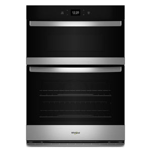 Whirlpool Fingerprint Resistant Stainless Steel Combi Wall Oven (6.40 Cu Ft) - WOEC5030LZ