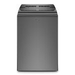 Whirlpool Chrome Shadow Top Load Washer with 2 in 1 Removeable Agitator (6.0 Cu Ft) - WTW8127LC