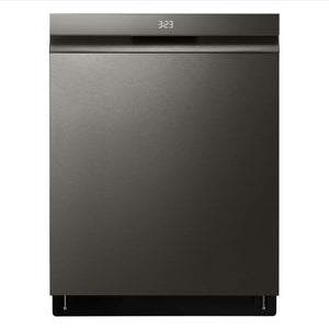 LG Black Stainless Steel Smart Top Control Dishwasher with QuadWash™ and Dynamic Dry™ - LDPM6762D