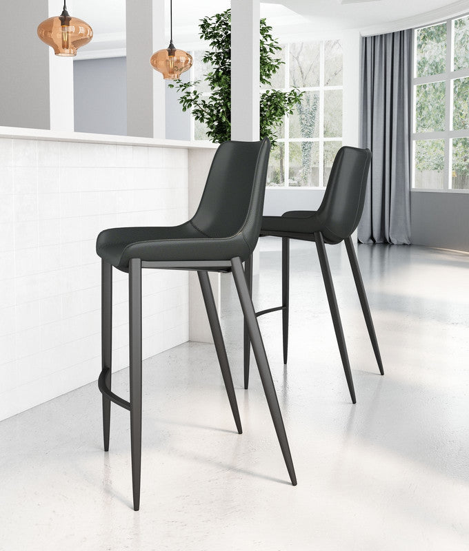 Teglberg Bar Height Stool - Black - Set of 2
