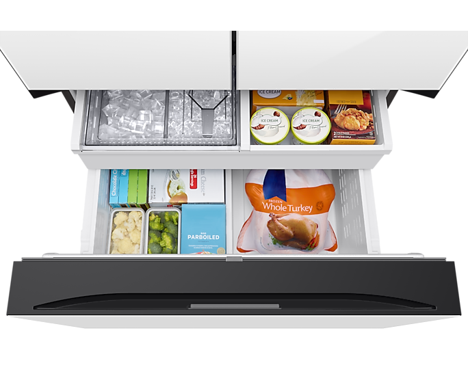 Samsung BESPOKE 36" French-Door Refrigerator with Autofill Pitcher (Without Panels) (30.1 Cu.Ft.) - RF30BB6200APAA