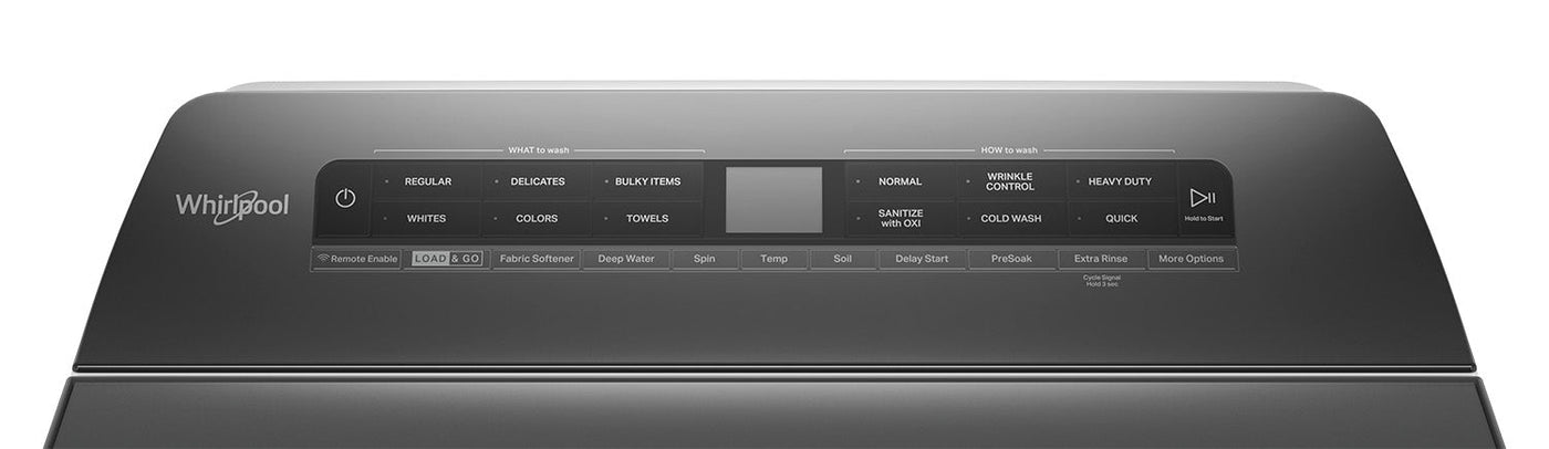 Whirlpool White Smart Top Load Washer (5.5 cu.ft.) - WTW6120HW