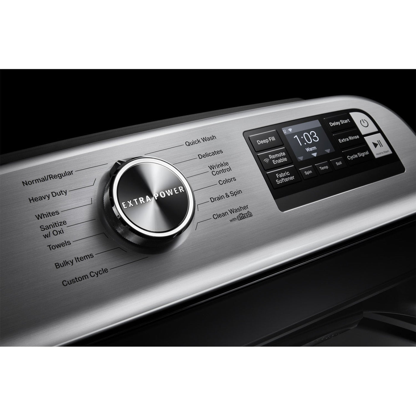Maytag Metallic Slate Smart Top-Load Washer (6.0 cu. ft.) & Electric Dryer (7.4 cu. ft.) - MVW7230HC/YMED6230HC