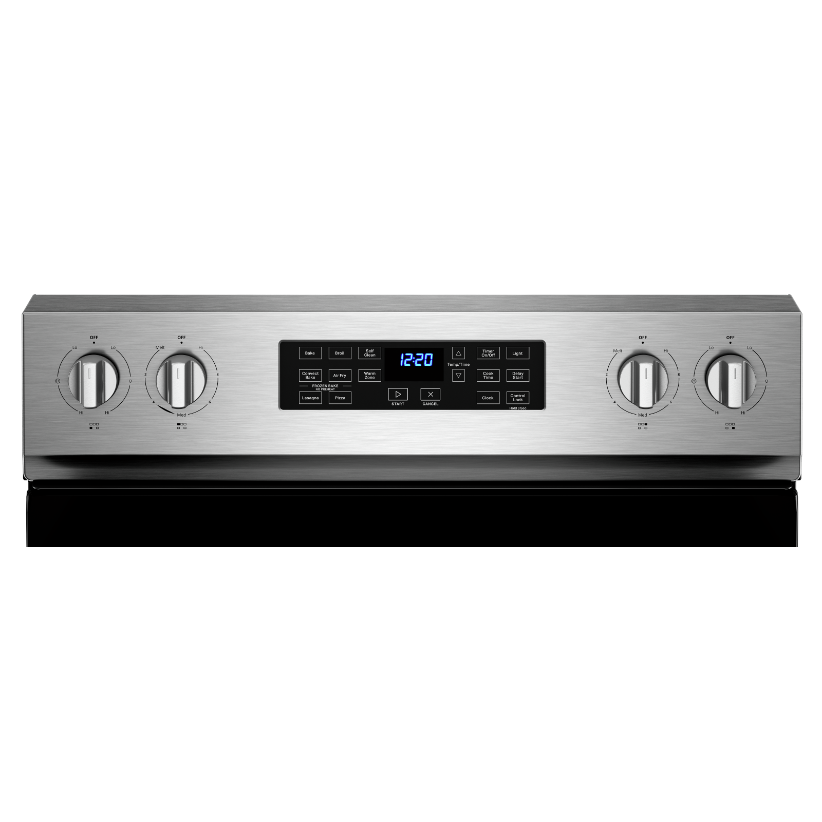 Whirlpool Fingerprint Resistant Stainless Steel 30" 5-in-1 Range with AirFry (5.3 Cu Ft) - YWFE550S0LZ