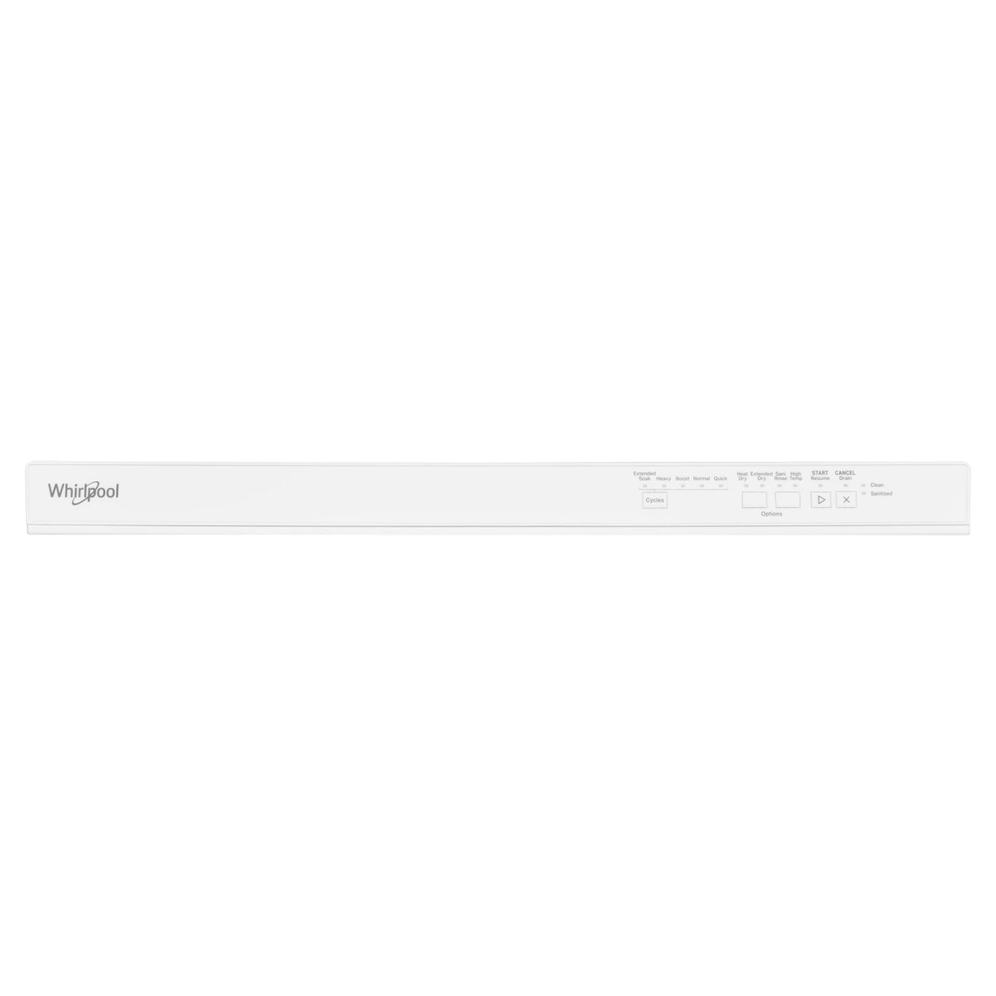 Whirlpool 24" White Dishwasher (55 dBA) - WDP560HAMW