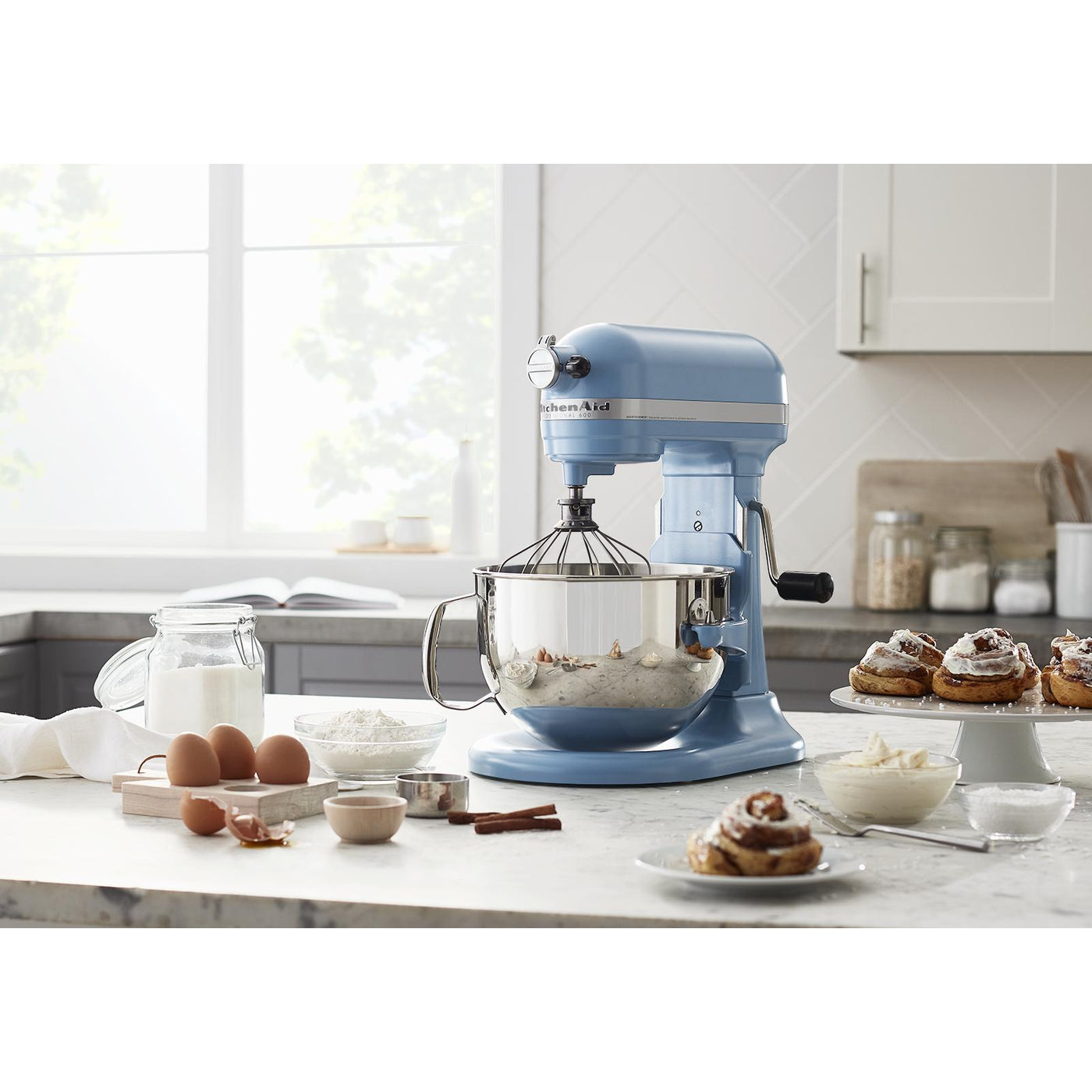 KitchenAid Blue Velvet Professional 600™ Series 6 Quart Bowl-Lift Stand Mixer - KP26M1XVB