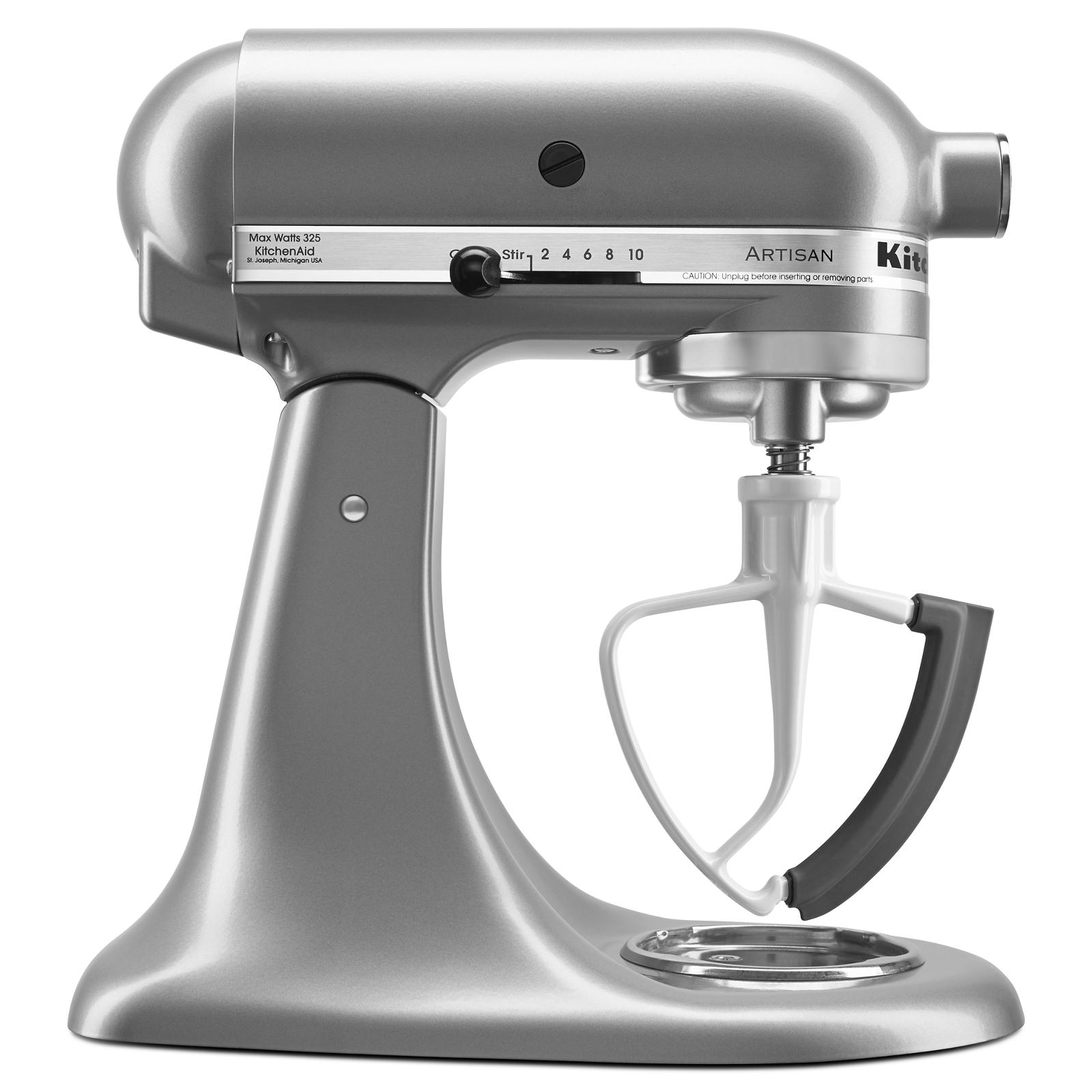 KitchenAid Contour Silver Artisan® Series 5 Quart Tilt-Head Stand Mixer - KSM150PSCU