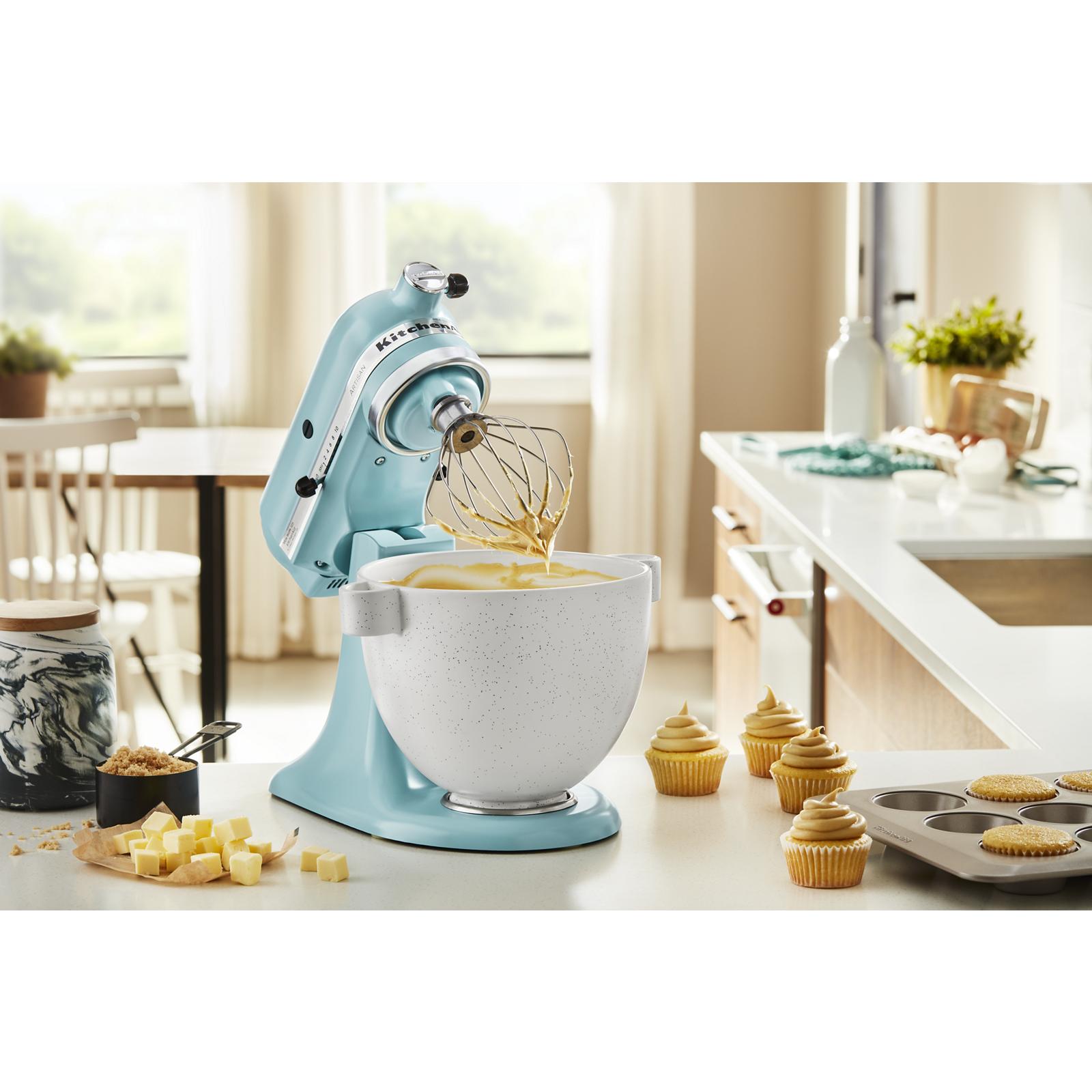 KitchenAid Mineral Water Blue Artisan® Series 5 Quart Tilt-Head Stand Mixer - KSM150PSMI