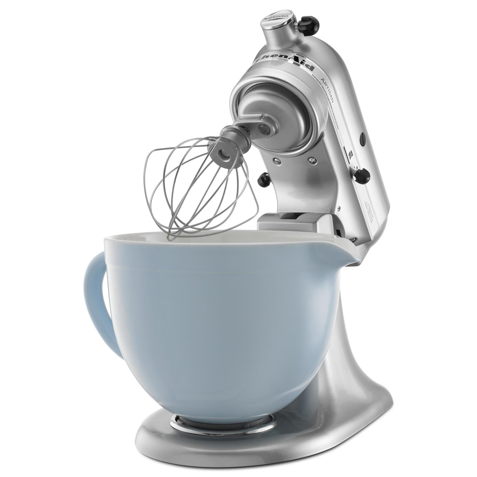 KitchenAid Contour Silver Artisan® Series 5 Quart Tilt-Head Stand Mixer - KSM150PSCU