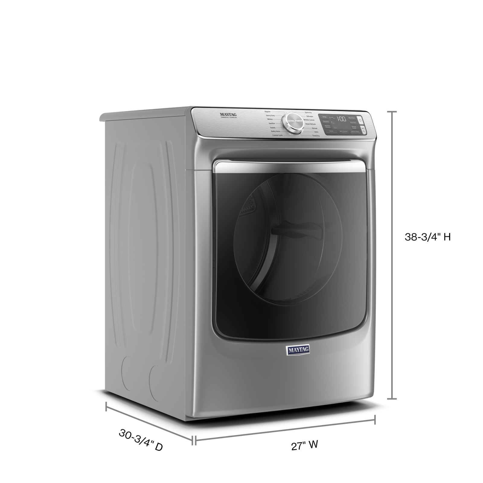 Maytag Metallic Slate Gas Dryer (7.3 Cu. Ft.) - MGD8630HC
