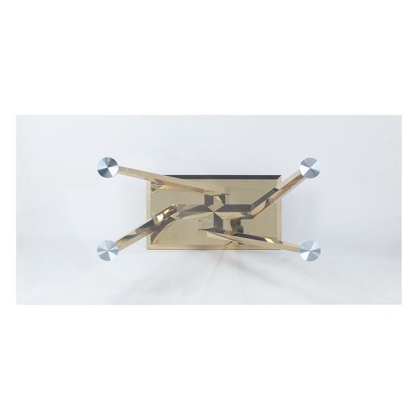 Cayx 79" Glass Dining Table