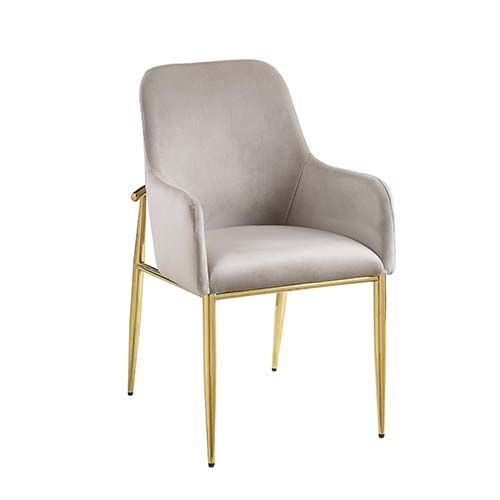 Cayx Velvet Dining Side Chair - Set of 2