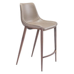 Teglberg Counter Height Stool - Greyish Brown/Walnut - Set of 2