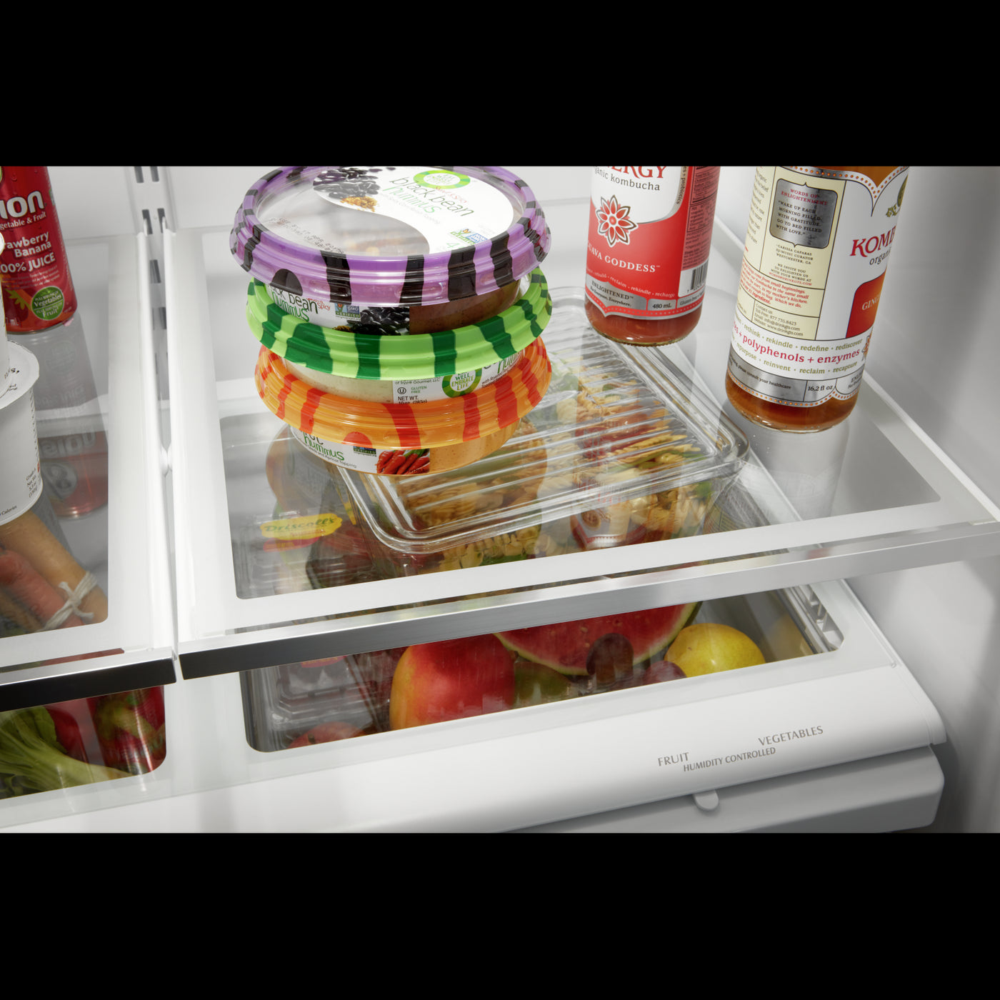 Whirlpool White Counter-Depth French Door Refrigerator (20 Cu. Ft.) - WRF540CWHW