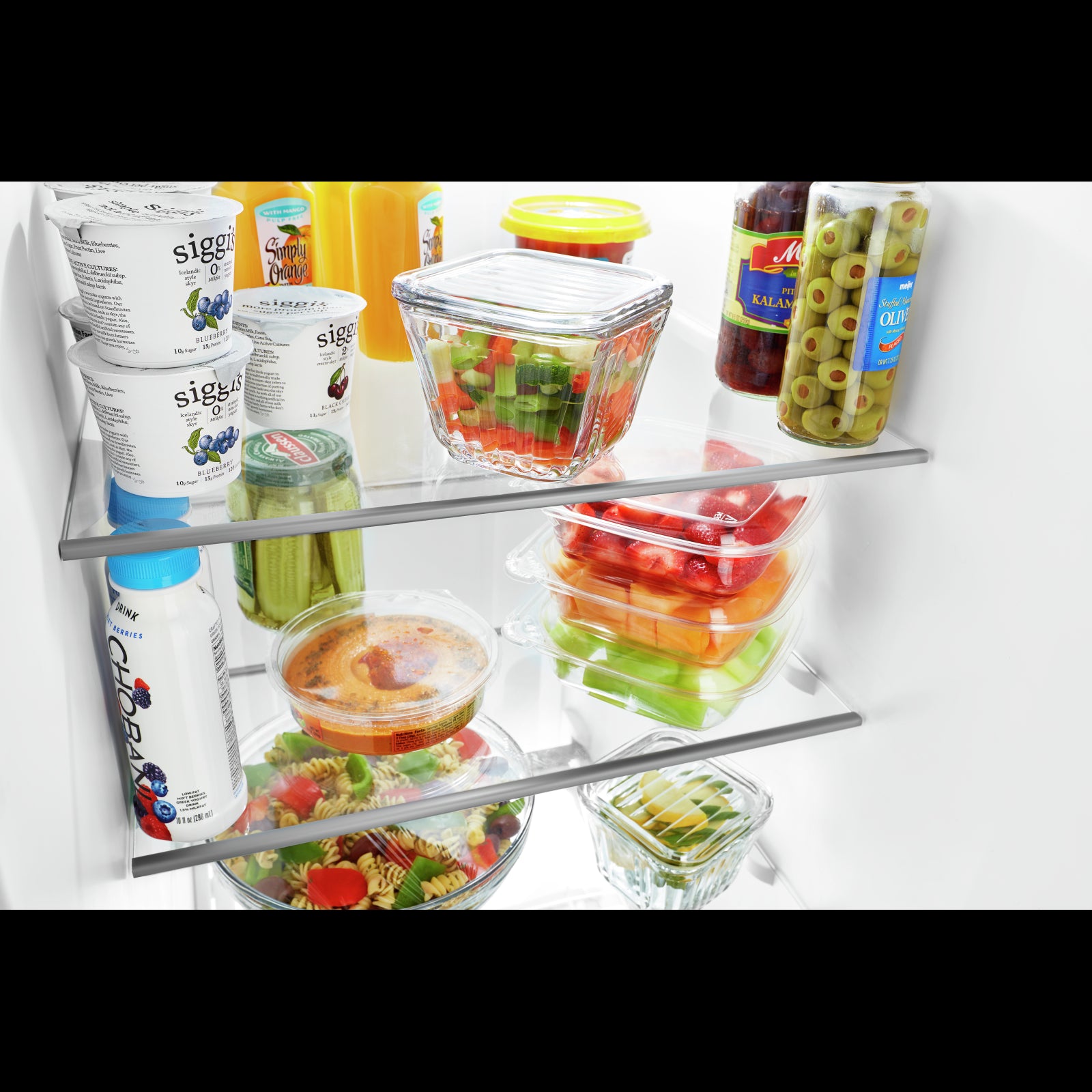 Whirlpool White Side-by-Side Refrigerator (21 Cu. Ft.) - WRS321SDHW