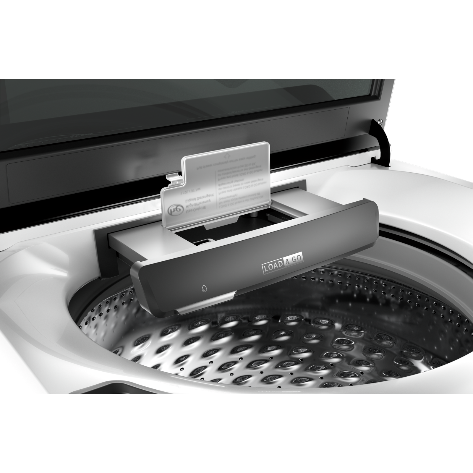Whirlpool White Smart Top Load Washer (5.5 cu.ft.) - WTW6120HW