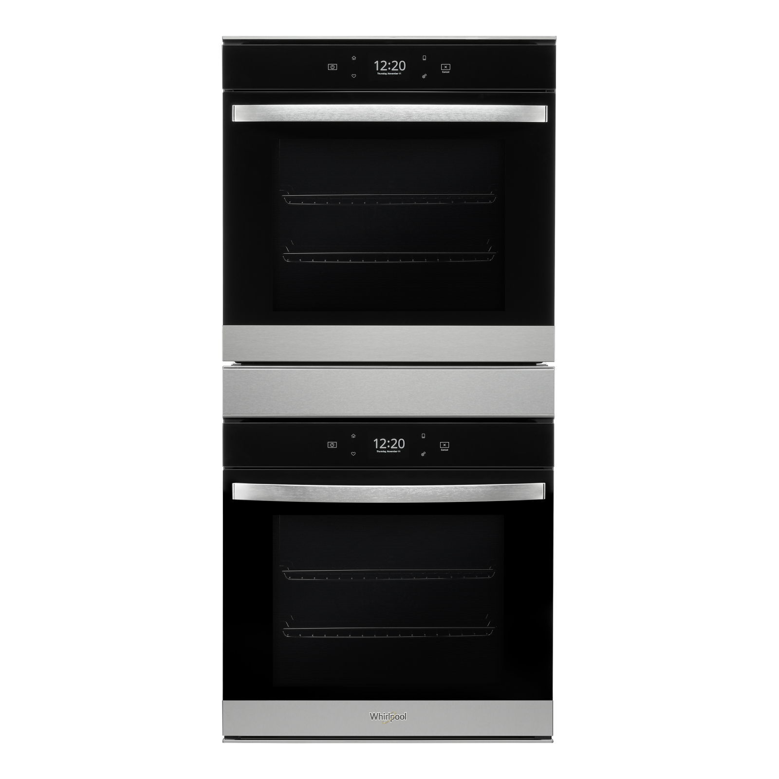 Whirlpool Fingerprint Resistant Stainless Steel 24" Smart Double Wall Oven (5.80 Cu. Ft) - WOD52ES4MZ