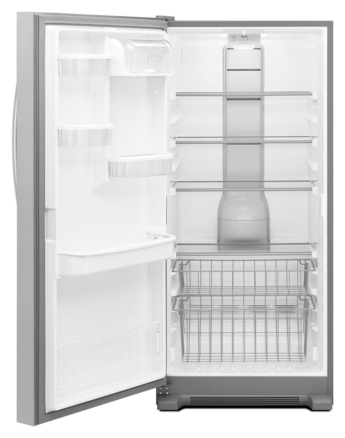 Whirlpool Stainless Steel SideKicks Frost Free All Freezer (17.7 Cu. Ft ) WSZ57L18DM