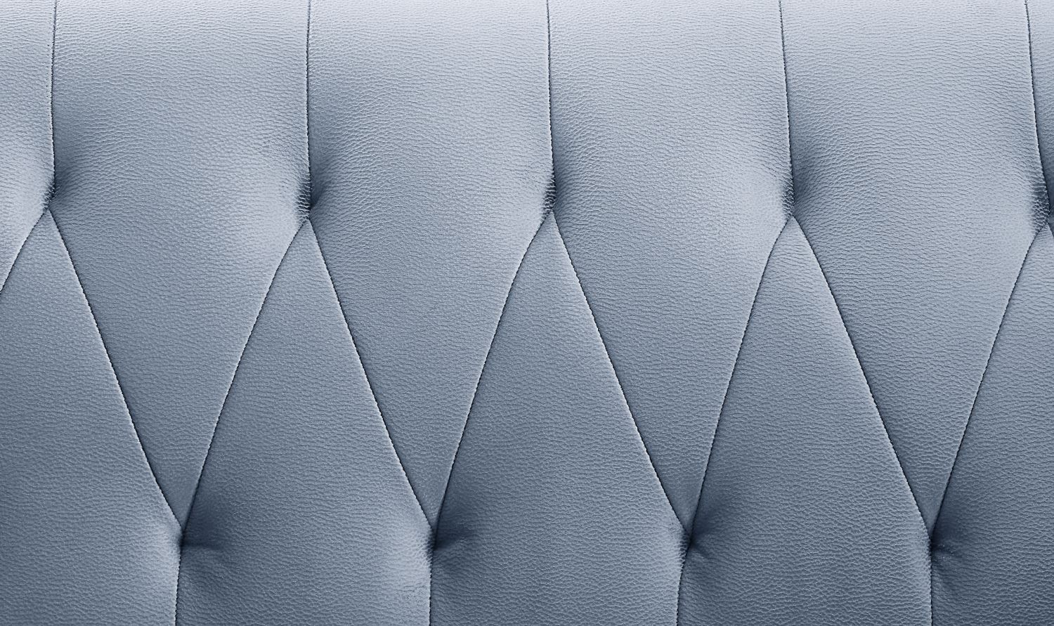 Dalvic Velvet Sofa - Light Grey