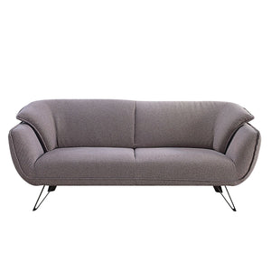 Vamms Linen Sofa - Grey