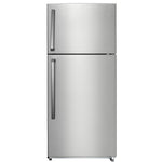 Danby Stainless Steel Apartment Size Fridge Top Mount (18.1 Cu. Ft.) - DFF180E2SSDB