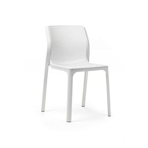 Nardi Bit Outdoor Dining Chair - White (Set of 4)