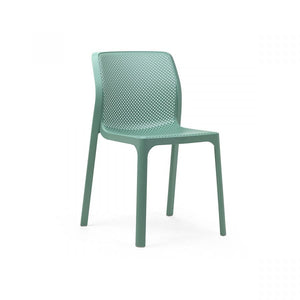 Nardi Bit Outdoor Dining Chair - Light Blue (Set of 4)