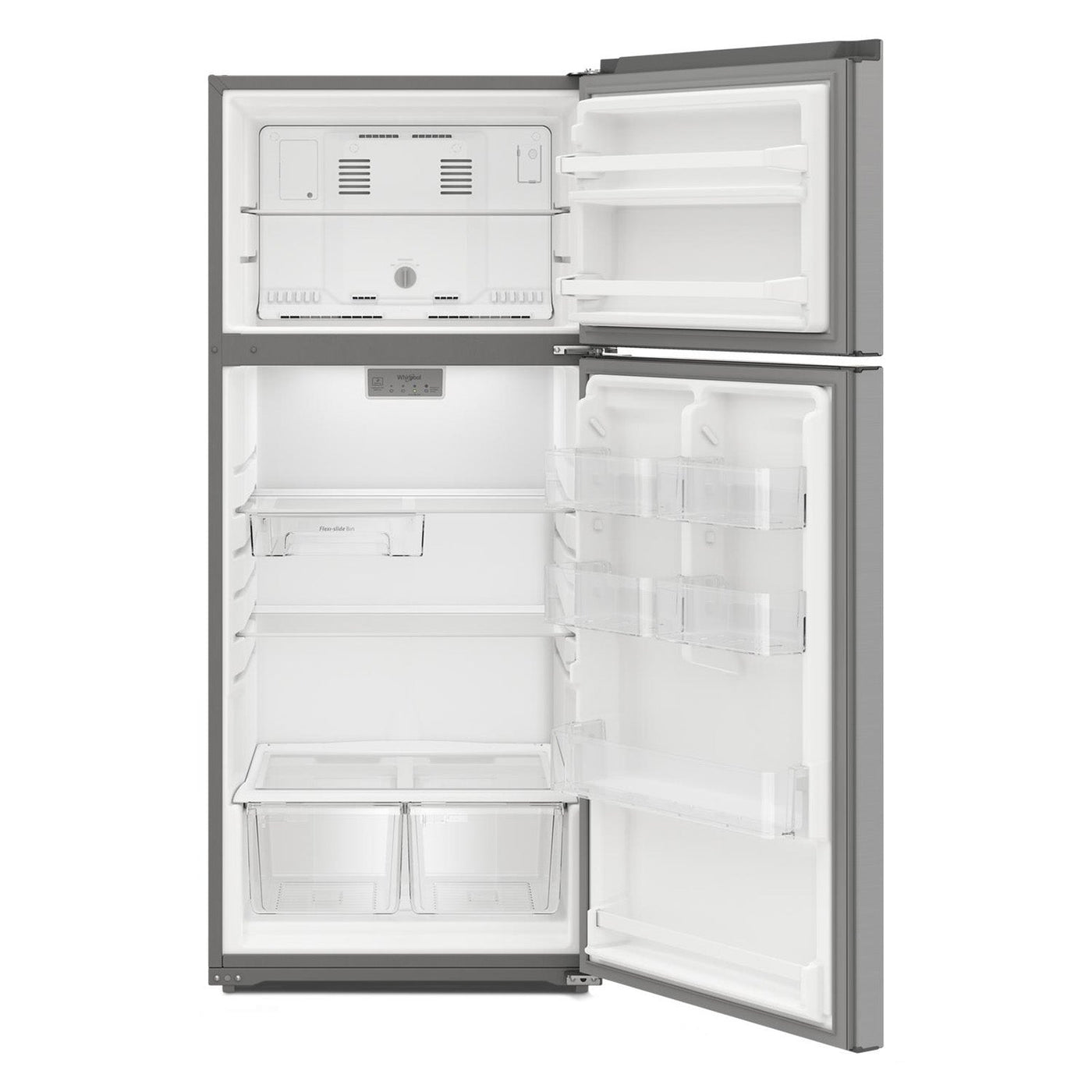 Whirlpool Stainless Steel Top-Freezer Refrigerator (16.3 Cu. Ft.) - WRTX5028PM