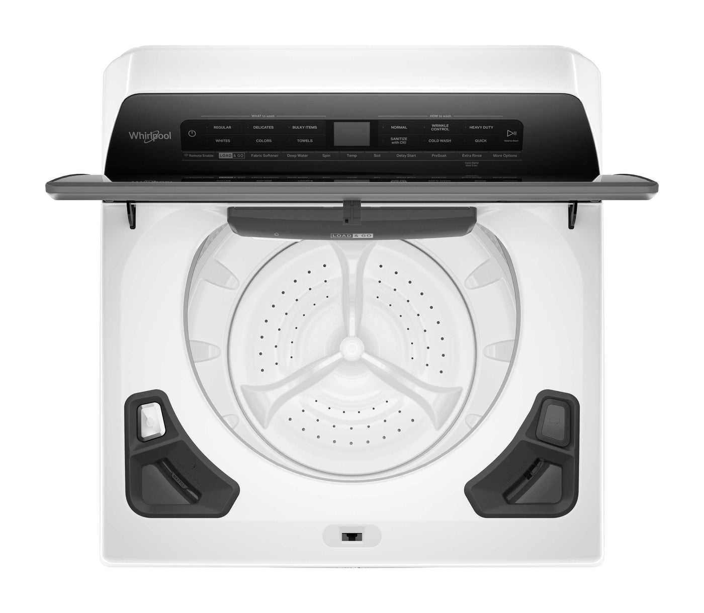 Whirlpool White Smart Top Load Washer (5.5 cu.ft.) - WTW6120HW