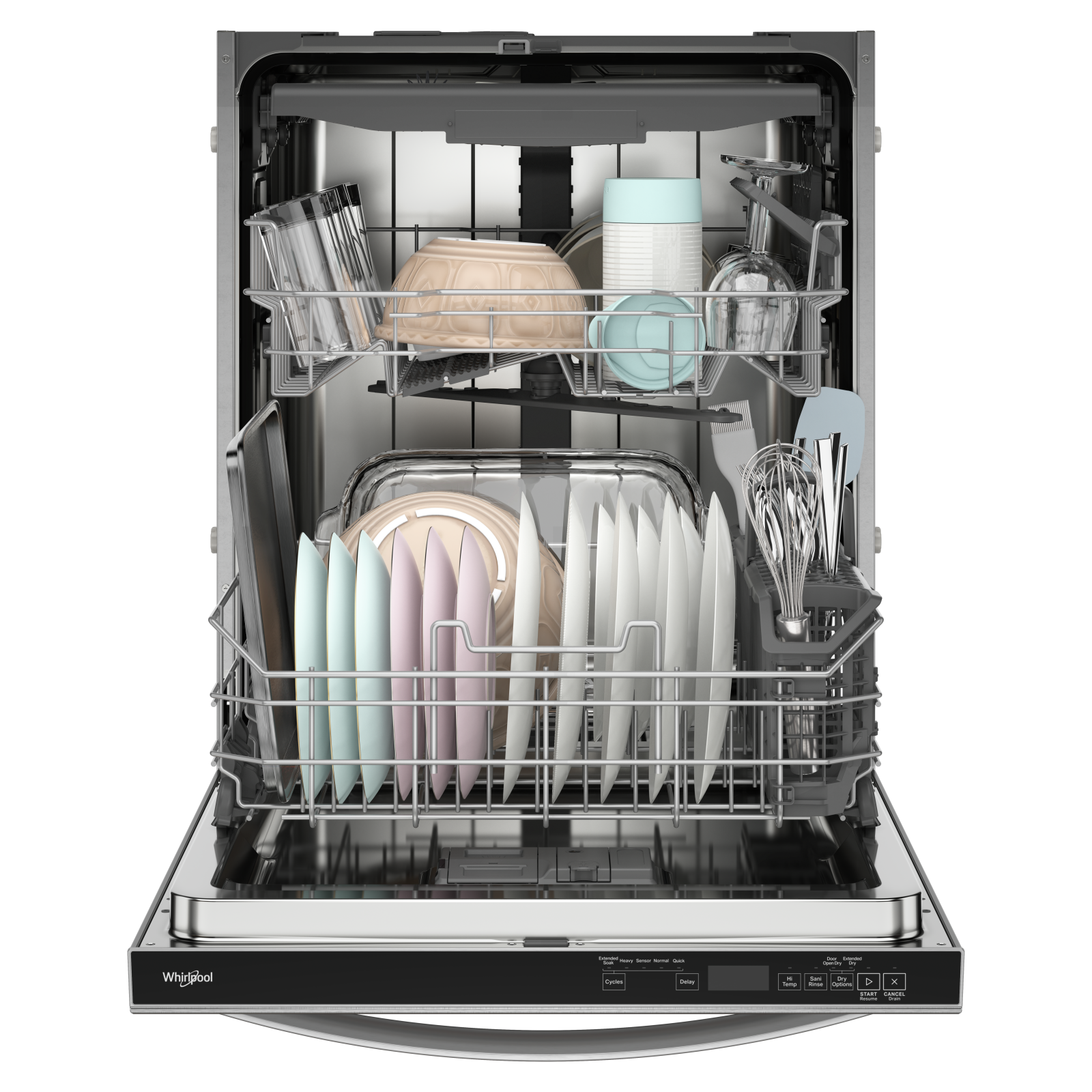 Whirlpool Fingerprint Resistant Stainless Steel Dishwasher (44 dBA) - WDT550SAPZ
