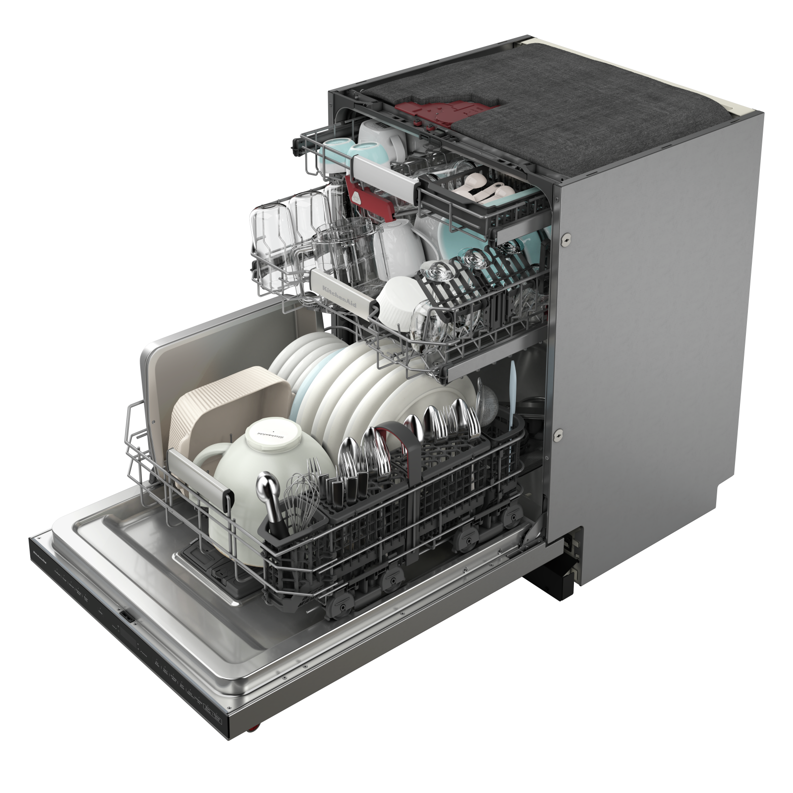 KitchenAid Stainless Steel Dishwasher with PrintShield™ Finish - KDTF924PPS