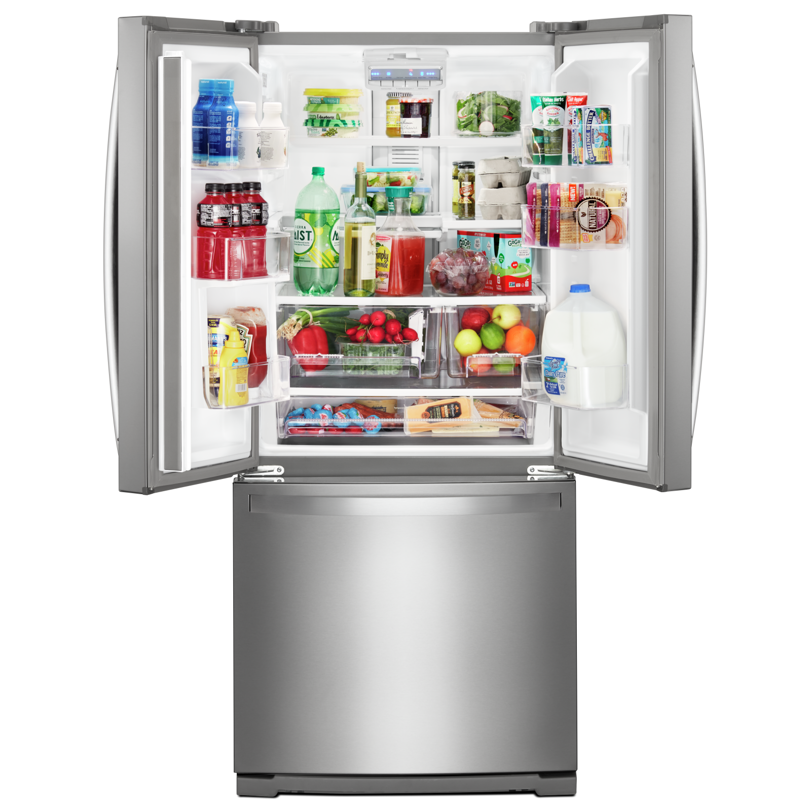 Whirlpool Stainless Steel French Door Refrigerator (20 Cu. Ft.)- WRF560SFHZ