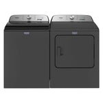 Maytag Volcano Black Top-Load Washer (5.4 cu. ft.) & Gas Dryer (7.0 cu. ft.) - MVW6500MBK/MGD6500MBK