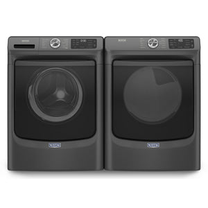 Maytag Volcano Black Front-Load Washer (5.5 cu. ft.) & Gas Dryer (7.3 cu. ft.) - MHW6630MBK/MGD6630MBK
