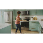 Whirlpool Fingerprint Resistant Stainless Steel 30" 5-in-1 Range with AirFry (5.3 Cu Ft) - YWFE550S0LZ