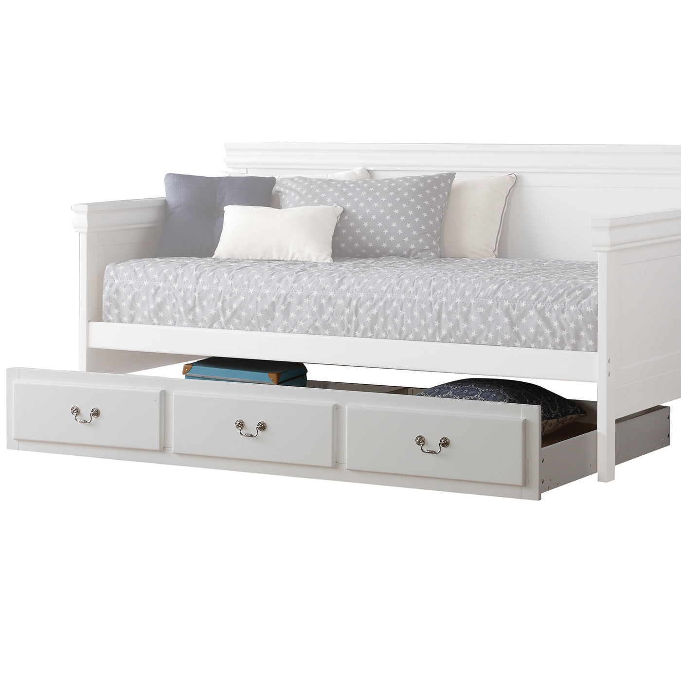 Stamen Twin Trundle - White